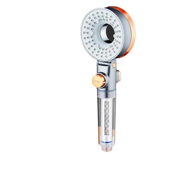 Dus cu economisire de apa, cap de dus cu filtru, presiune ajustabila, 3 moduri de pulverizare