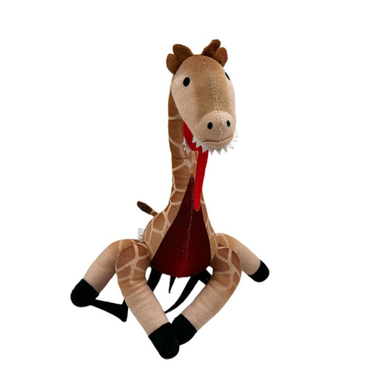 Jucarie de plus, girafa, 28cm, set joc tematic despre sanatatea mintala