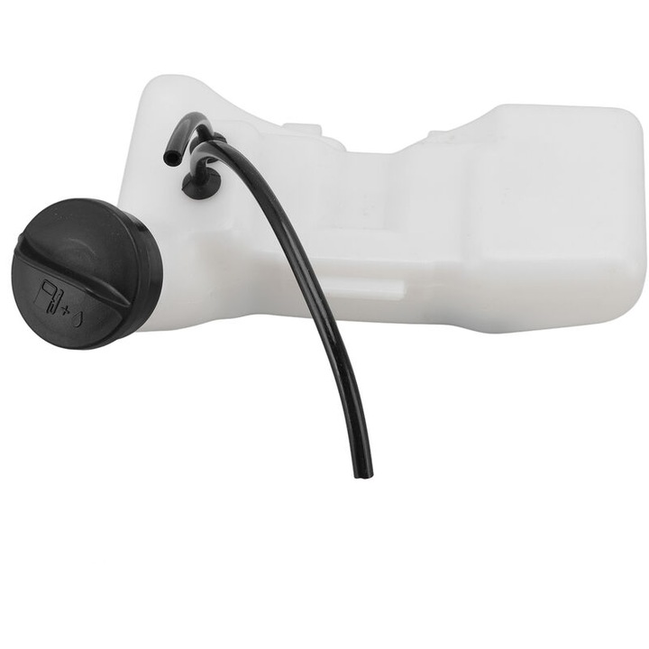 Rezervor combustibil pentru motocoase STIHL FS80, FS80r, FS75, FS76, FS74, FS72, FS85, material PC, 18.5x8cm, set