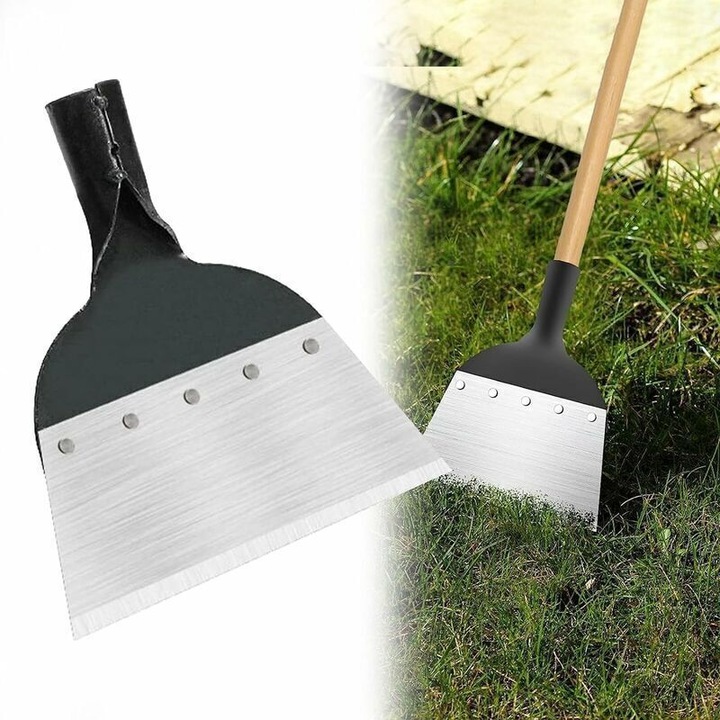 Többfunkciós kerti lapát, 28cm, mangánacél, kerti tisztításhoz, szerszámkészlet