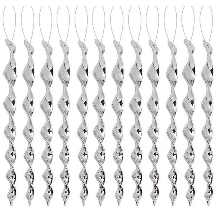 Комплект от 10 броя репеленти за птици, 30 см отразяваща спирала, 360 градуса, за балкон и градина