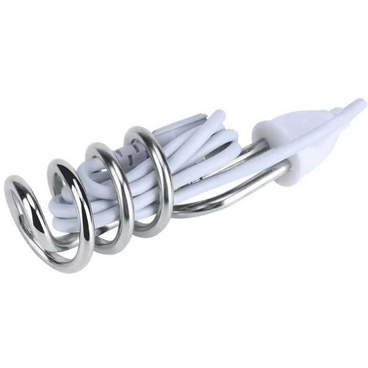 Incalzitor de apa, 2500W, design spiral, compact, 1.5m