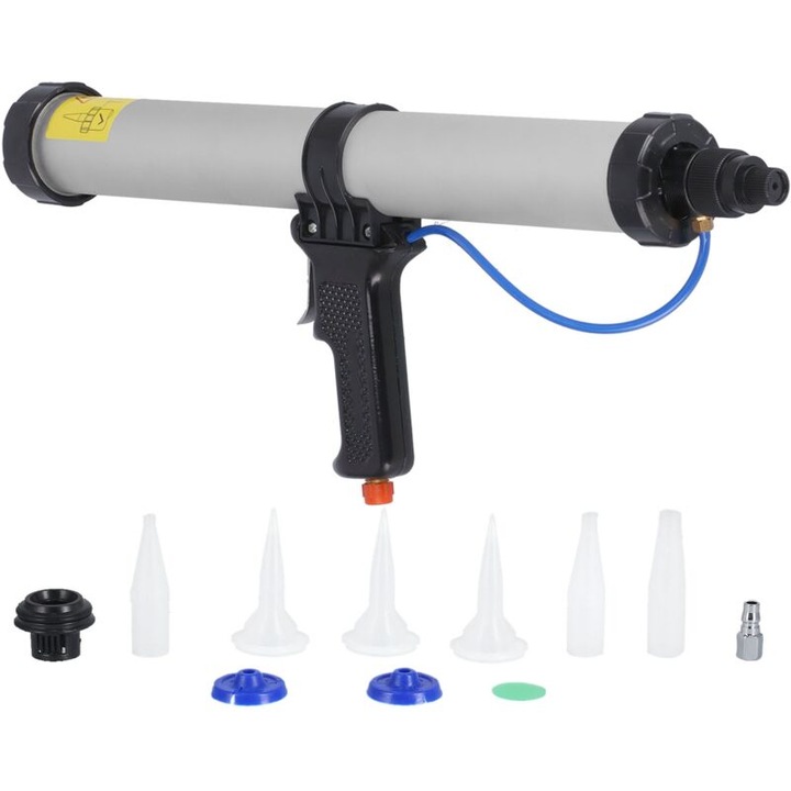 Pistol pneumatic de etansare, 600ml, set pentru containere navale