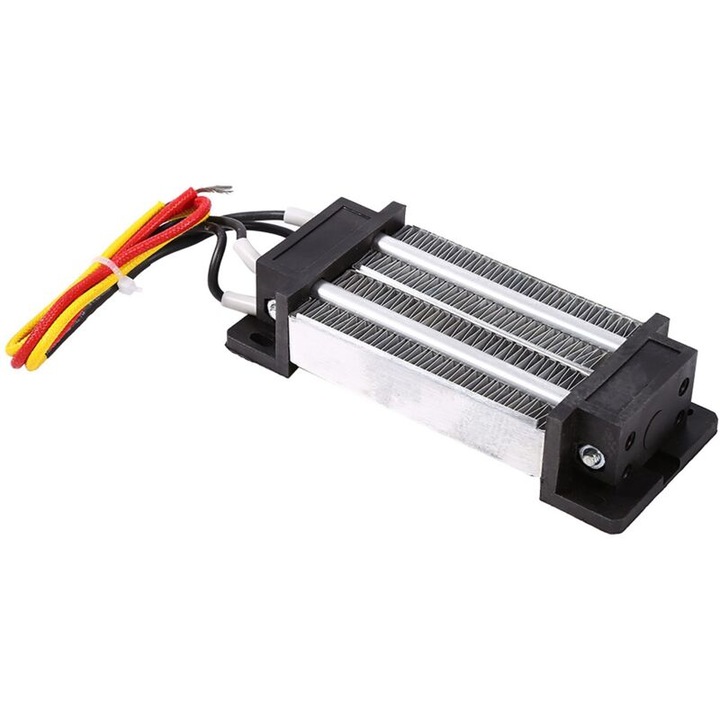 PTC elektromos fűtőelem 200W DC 12V, kerámia, szigetelt, légkondicionáló berendezésekhez