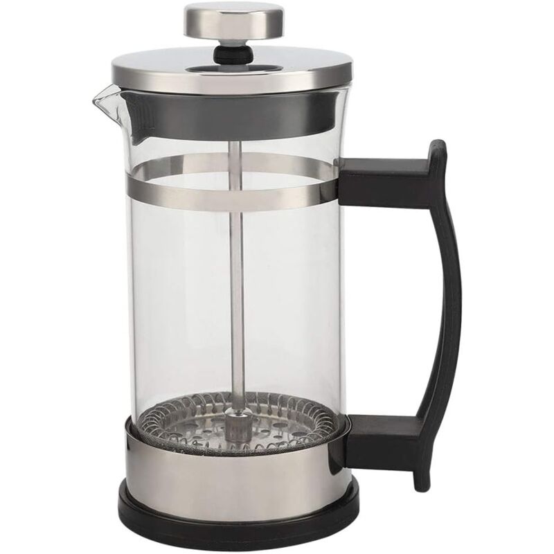 Cafetiera French Press, otel inoxidabil, dubla filtrare, usor de curatat, 350ml