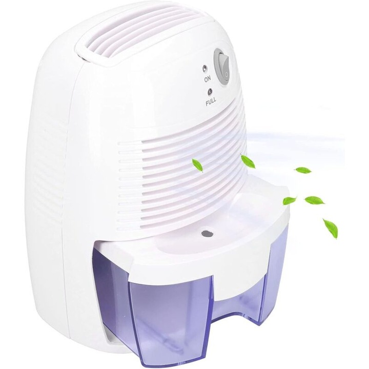 Dezumidificator electric, plastic, 2L, alb