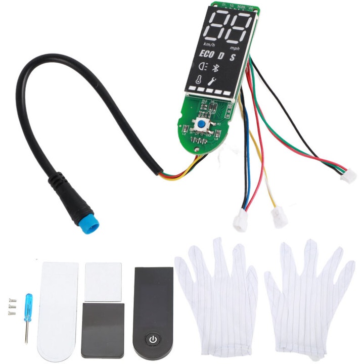 Tabloul de bord electric pentru trotineta Xiaomi M365 PRO, material PCB, impermeabil, set complet