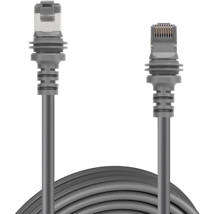 Cablu de inlocuire pentru antena satelitara rectangulara V3, 2000 Mbps, rezistent la apa, 30m