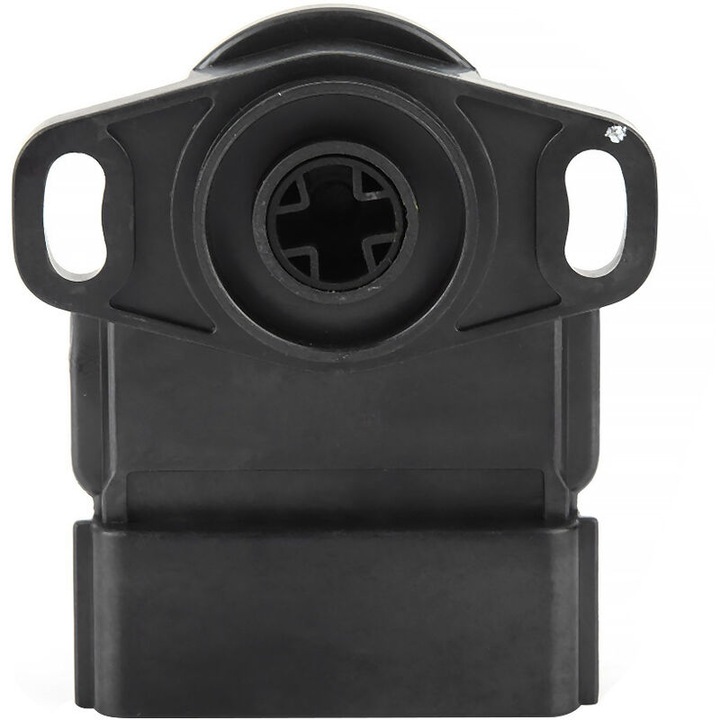 Senzor pozitie pedala acceleratie, Mitsubishi Lancer/Outlander, negru, 2002-2006