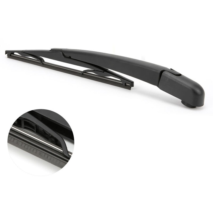 Set stergatoare spate pentru Peugeot 3008, negru, ABS si cauciuc