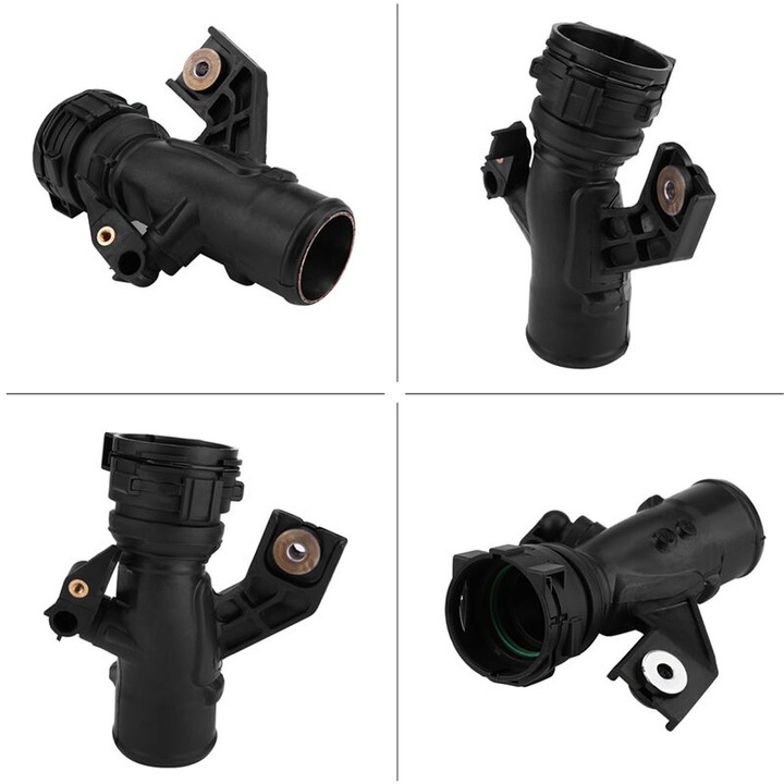 Hose de admisie turbo, 17cm, negru, pentru Qashqai 1.5 Diesel DCi 2008-2016