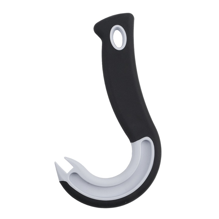 Konzervnyitó, 2 darabos készlet, fekete design, műanyag és gumi anyag, könnyen használható