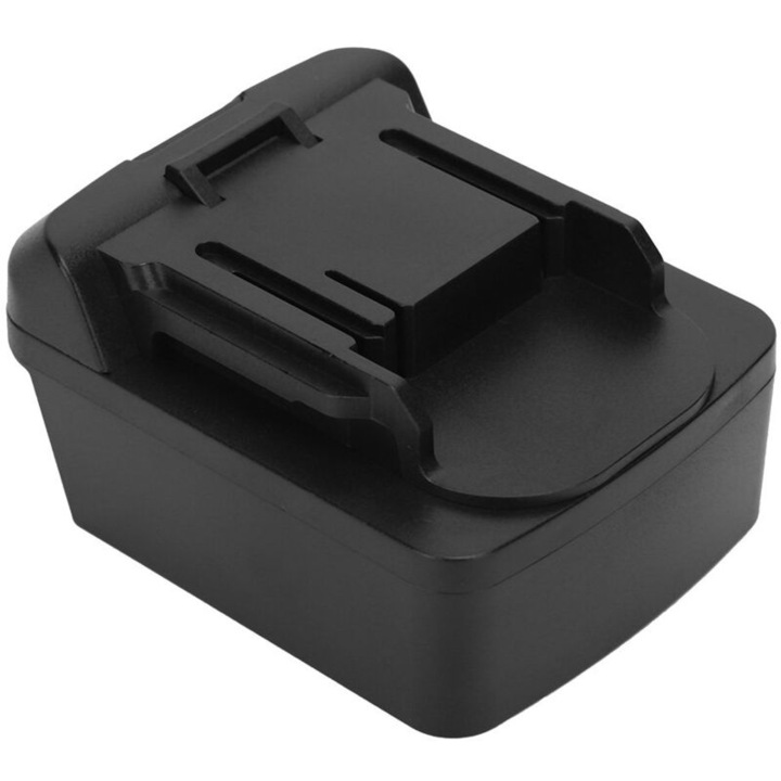 Adaptor pentru baterie Milwaukee M18 la Makita 18V, negru