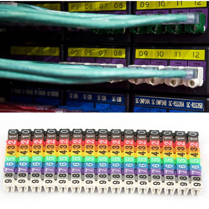 Cabluri Plastic Colorate Set marcaje cablu, plastic, 150 bucati, 1.5 mm, multicolor - eMAG.ro