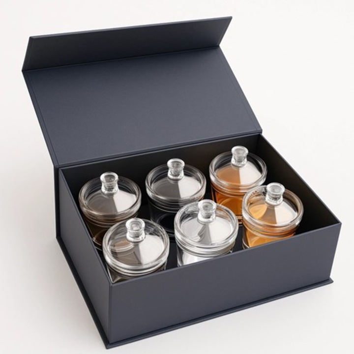 Cutie NEOPAK cu inchidere magnetica, pentru cadouri, Dreptunghiulara, 310x200x100mm, Negru, din carton, 900 g/m²