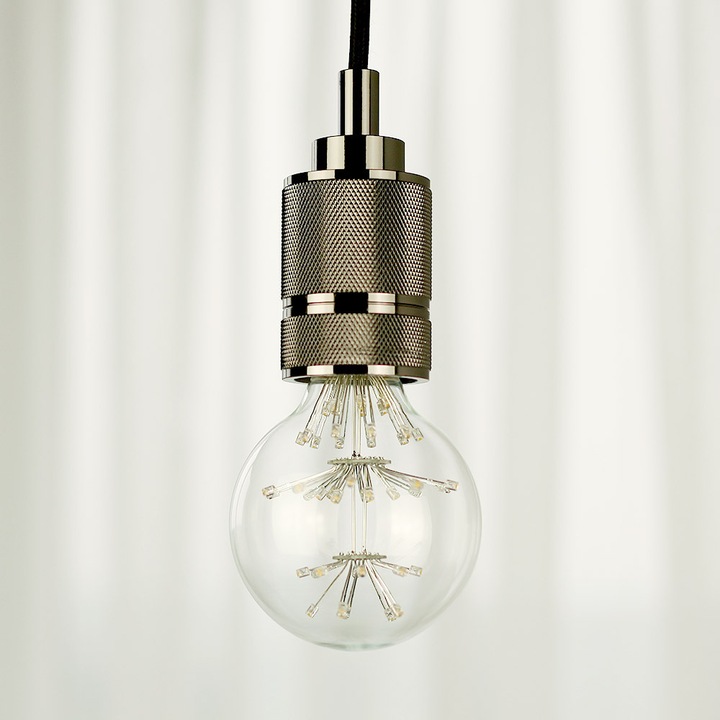 LED крушка E27 1.8W 2300K, ретро стил, прозрачно стъкло, за декоративни комплекти, 220V