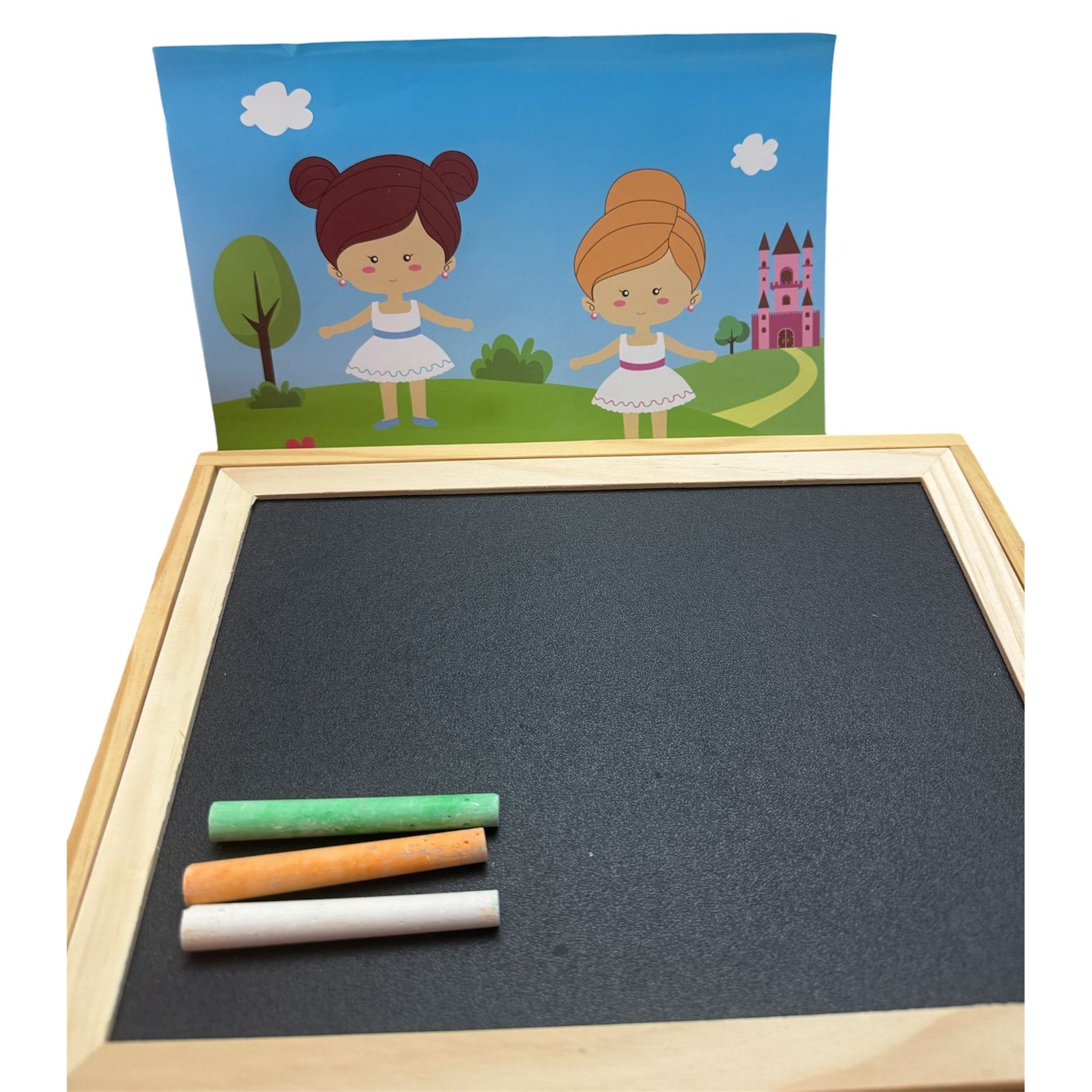 Joc educativ – Puzzle magnetic cu tabla 2 in 1 - eMAG.ro
