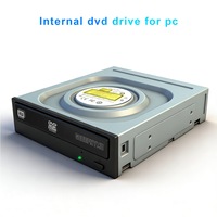 Unitate optica interna, GODBPNYMU, unitate optica interna de 3, 5 inci pentru desktop, unitate de inregistrare DVD/CD compatibila cu computerele Windows si Mac, unitate optica interna