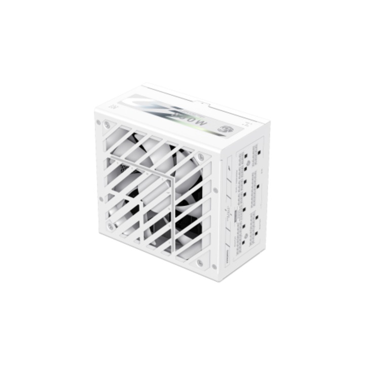 Sursa Gamemax GZ 850G WH 850W Gold Full Modular White