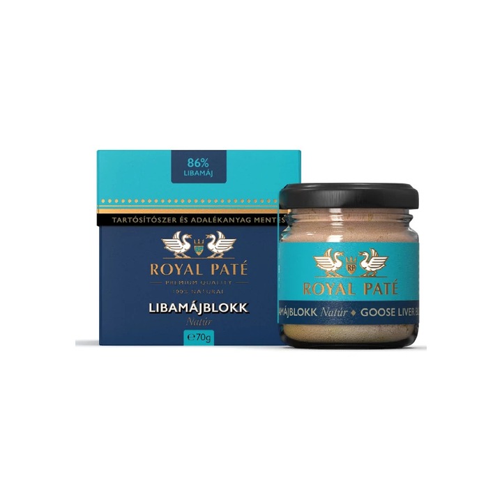 Royal Paté Prémium Libamájblokk - Natúr, 70 g
