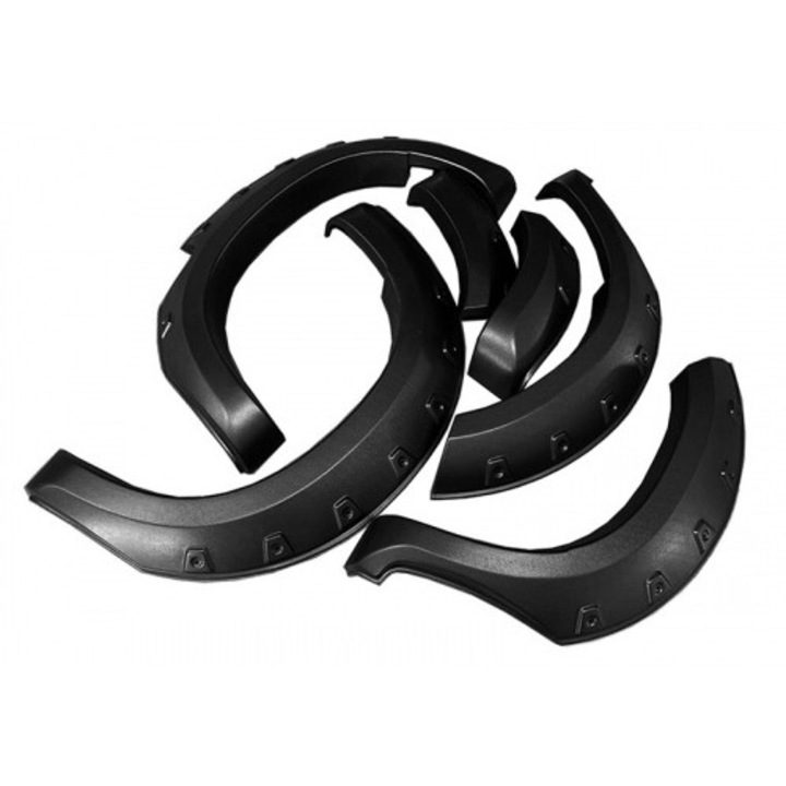 Overfendere Visoli aparatori de noroi Toyota hilux Vigo an fabricatie 2012-2015 cu suruburi decorative