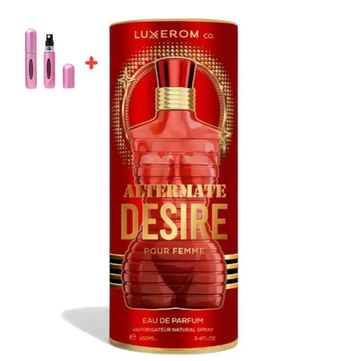 Apa de parfum Altermate Desire dama + dozator reincarcabil