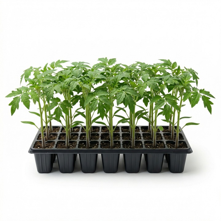 Set 20 rasaduri profesionale rosii Cristal F1, productie ridicata, pentru solar si camp