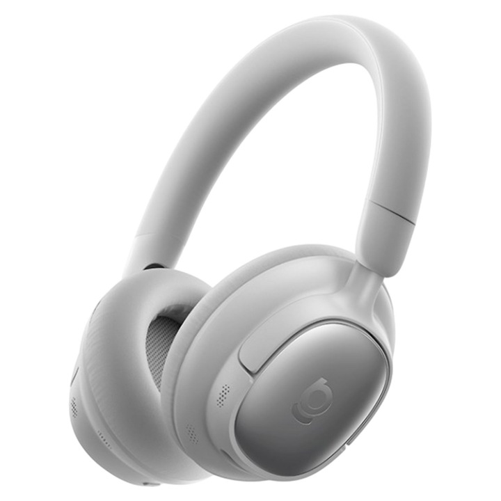 Casti Stereo Wireless Baseus Bowie MH1, ANC, 5 Microfoane cu AI, Autonomie pana la 80 de ore Gri