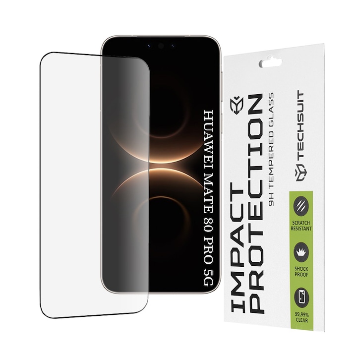Folie ecran pentru Huawei Mate 80 Pro, negru