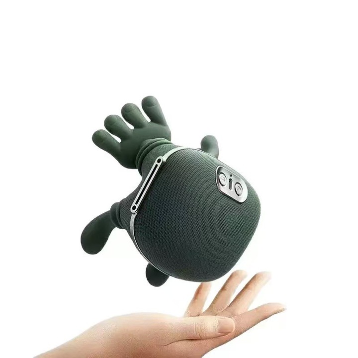 Масажор за врат и рамене UWOT, Масажор за врат и рамене с движения, подобни на ръчни, 3 режима на регулиране, Безчетков мотор, Месене и загряване, Топъл компрес с червена светлина, Компактен и преносим, Зелен