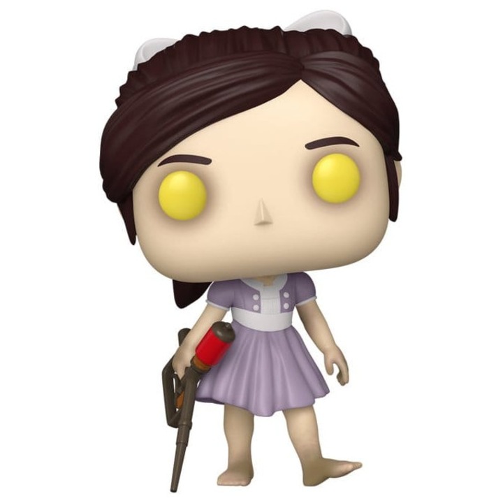 Figurina Funko POP! Bioshock - Little Sister cu seringa, 9 cm