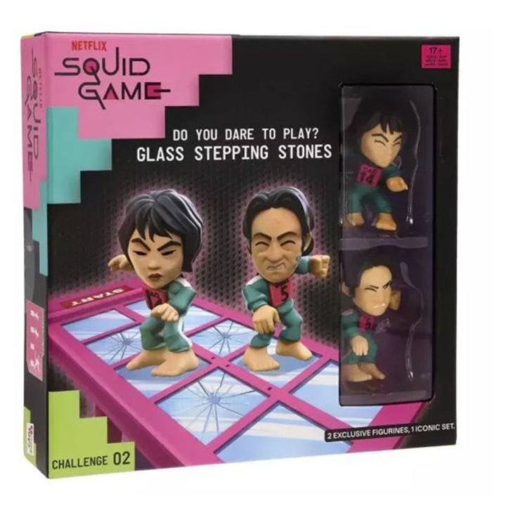 Set de joc Piatra de sticla, Squid Game, accesorii, copii