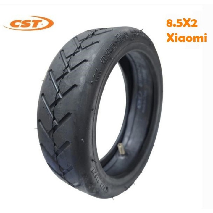 Cauciuc si camera 8.5X2 (8 1/2 X 2) CST pentru trotineta electrica Xiaomi M365, M1S, PRO1, PRO2, Essential