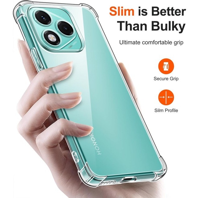 Husa Upzz® Shock Armor Compatibila Cu Honor 600 LITE, Protectie Sporita, Anti Soc, Silicon, Transparenta