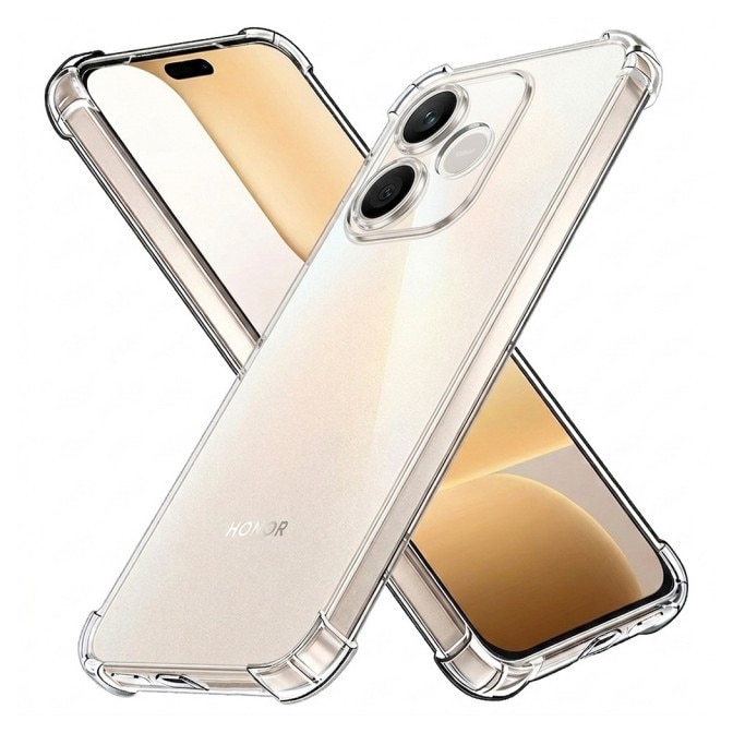 Husa Upzz® Shock Armor Compatibila Cu Honor 600 LITE, Protectie Sporita, Anti Soc, Silicon, Transparenta