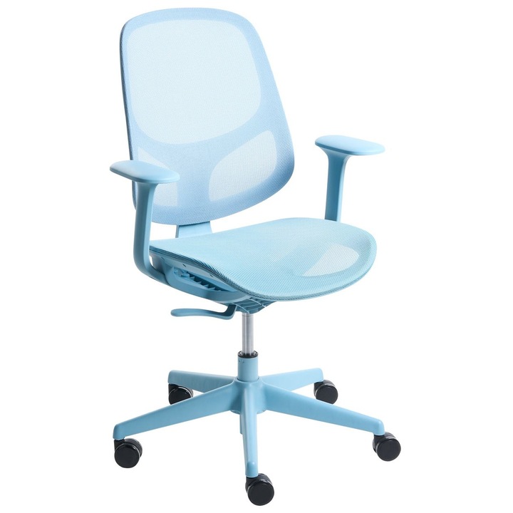 Scaun ergonomic Aeri Albastru deschis