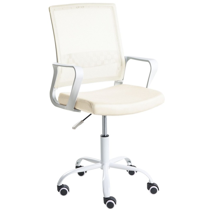 Scaun ergonomic Ease Alb-murdar