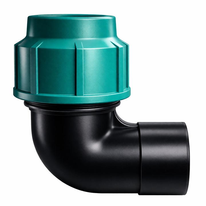 Cot Pentru Irigatii Bervolo Claber RainJet, 32 mm x 3/4" FI, PN16, Etansare Sigura, Pentru Instalatii Apa si Irigatii