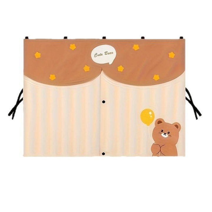 Jaluzele pentru geamuri auto pentru bebelusi, BOMSTOM, cu doua straturi, magnetice, reglabile, violet, protectie UV si impotriva insectelor, 70 x 50cm, kaki