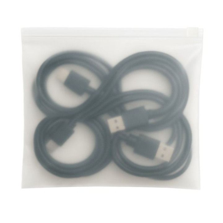 Set 20 Pungi NEOPAK, 250x200mm, mat, cu fermoar, 70 μm