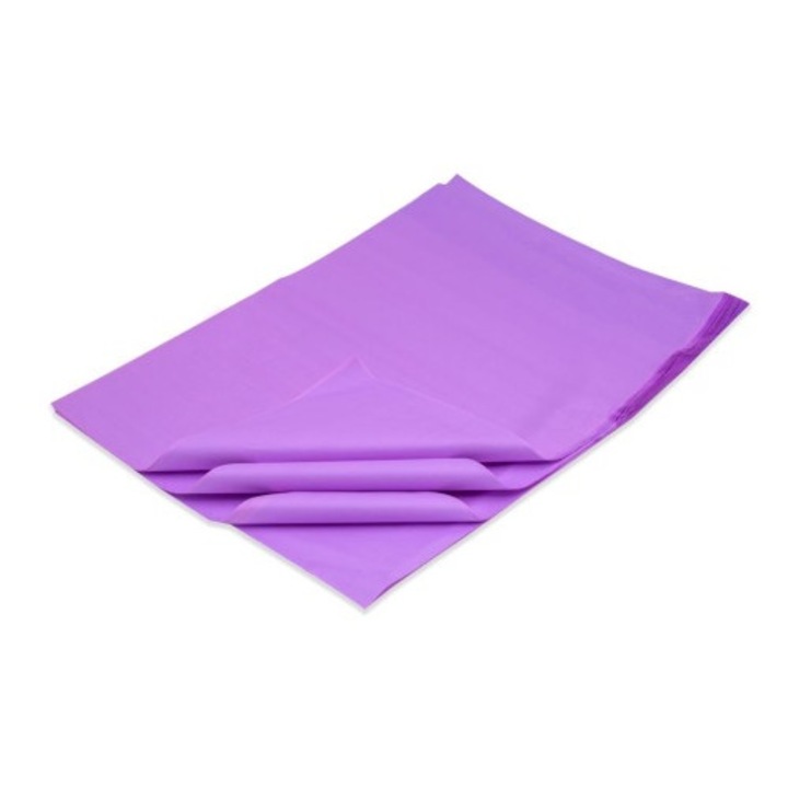Hartie de impachetat neteda, uni, 50x70cm, Violet, 2400 coli