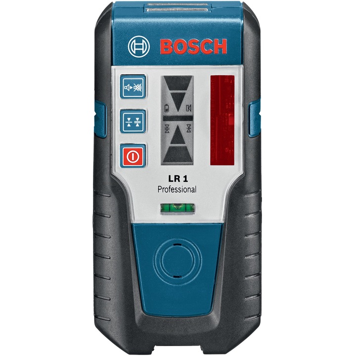Receptor laser Bosch LR 1, 0-200m rază acțiune, precizie +/- 1mm, suport