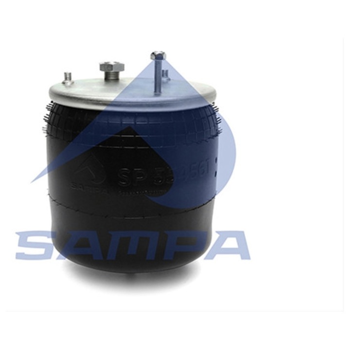 Perna de aer completă Sampa, piston metal, suspensie pneumatică, 30x45cm