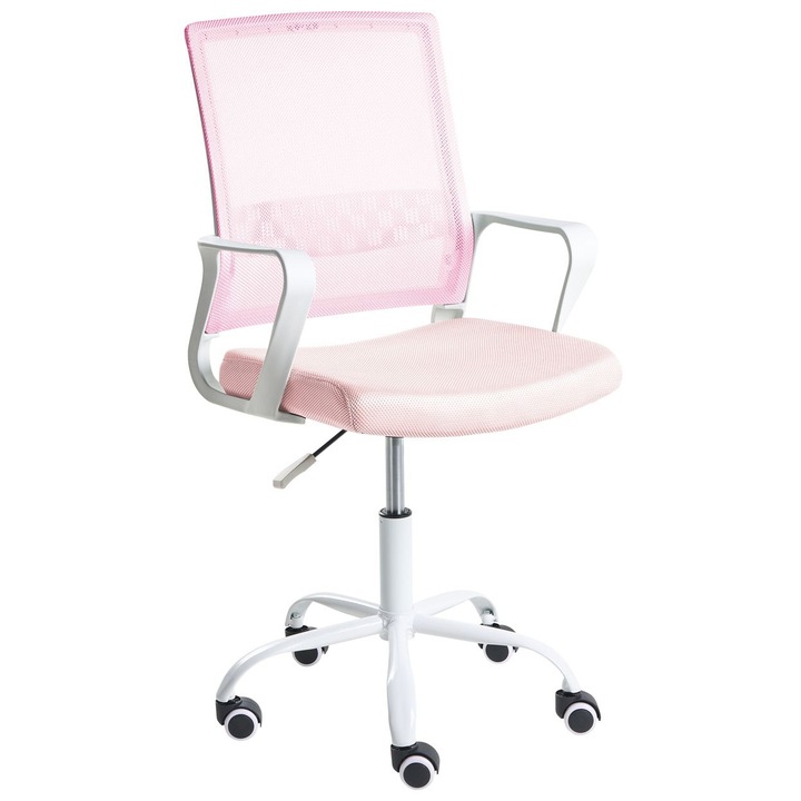 Scaun ergonomic Ease Roz pastel