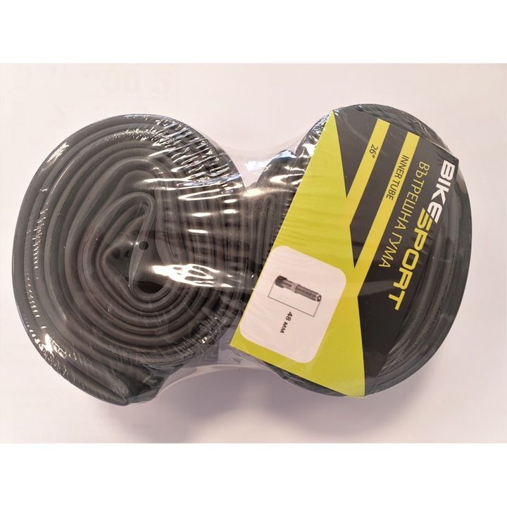 Camera Bikesport 26 x 1.75/2.125, AV48, set 2 bucati