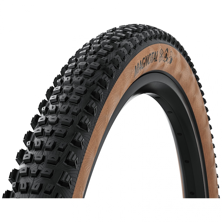 Anvelopa pliabila Continental Magnotal Trail Soft 60-622 (29 X 2.40) Soft comp, Tubeless Ready, black/transparent