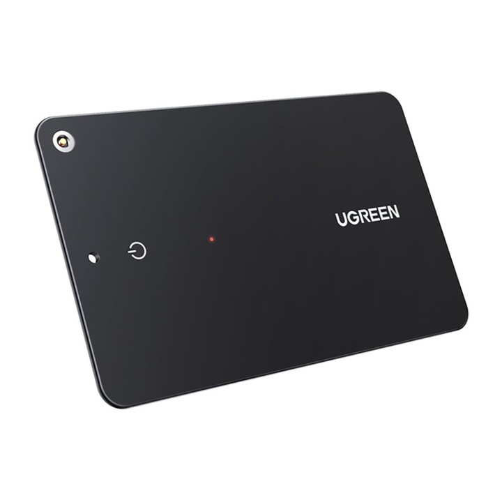 Dispozitiv anti-pierdere Ugreen CM817, Bluetooth 5.0, autonomie 12 luni, negru, 13.5x1.7x10cm