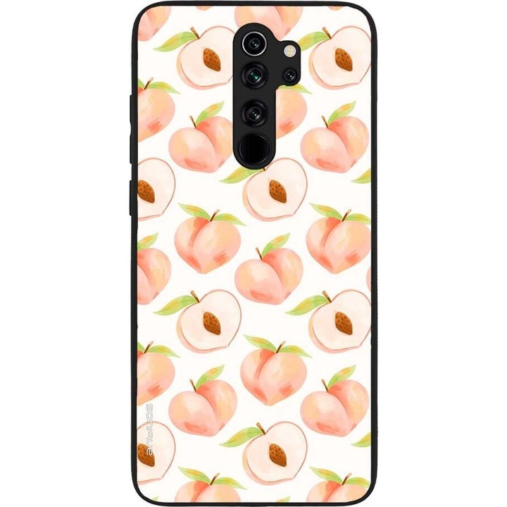 Husa telefon Sonique Fruit Series, pentru Xiaomi Redmi Note 8 Pro, imprimeu fructe, silicon, rosie