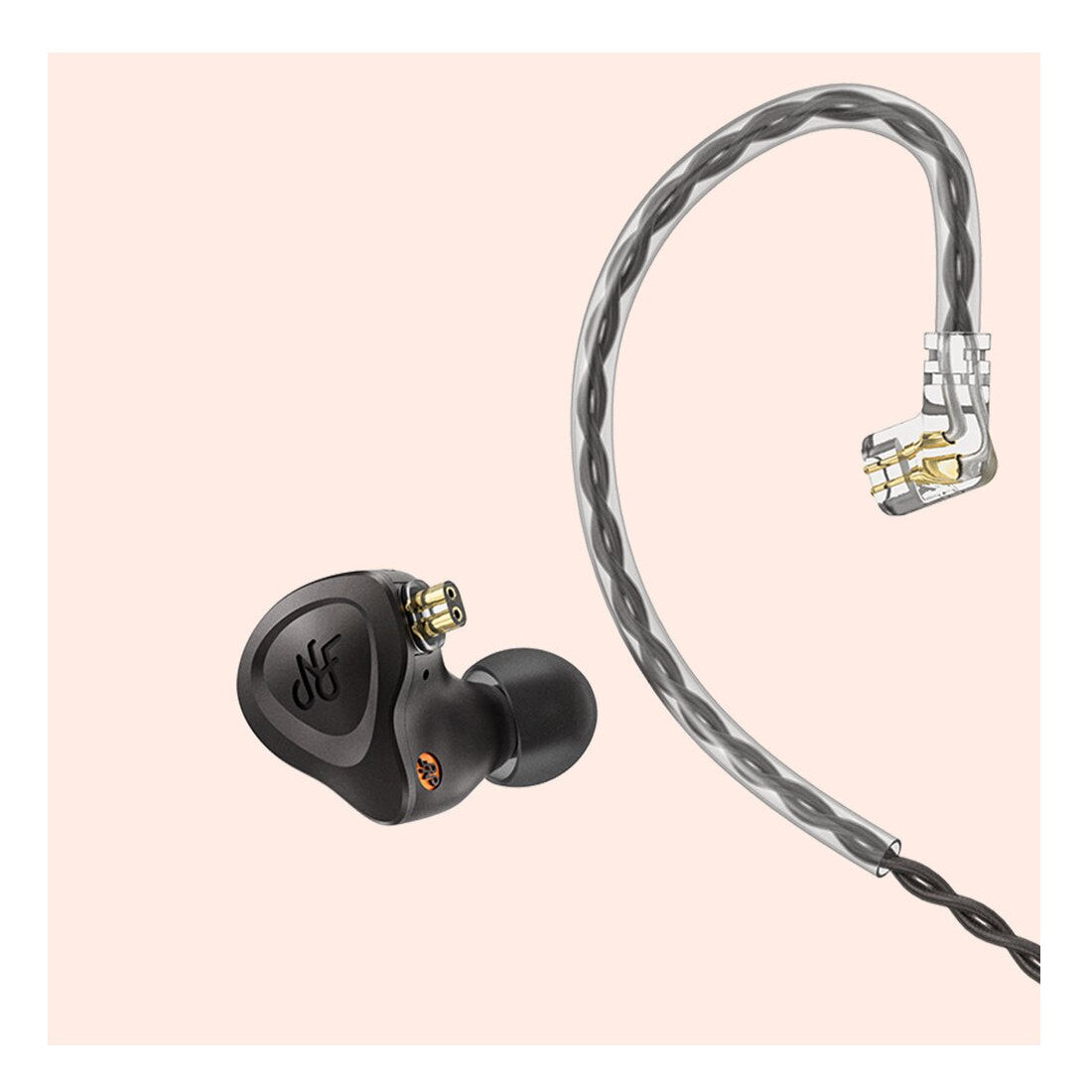 Casti In-Ear, NF ACOUS, NA2+, Negru