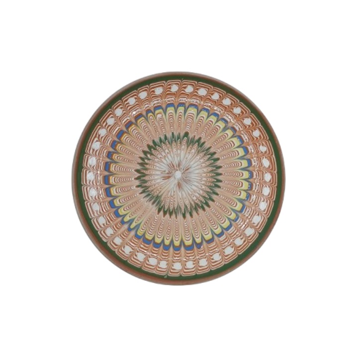 Farfurie Ceramica de Horezu, artizanala, 16-19cm